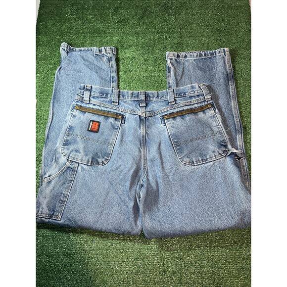 Wrangler Riggs Dura Shield Workwear Carpenter Utility Jeans Size 36x33 - Picture 8 of 13